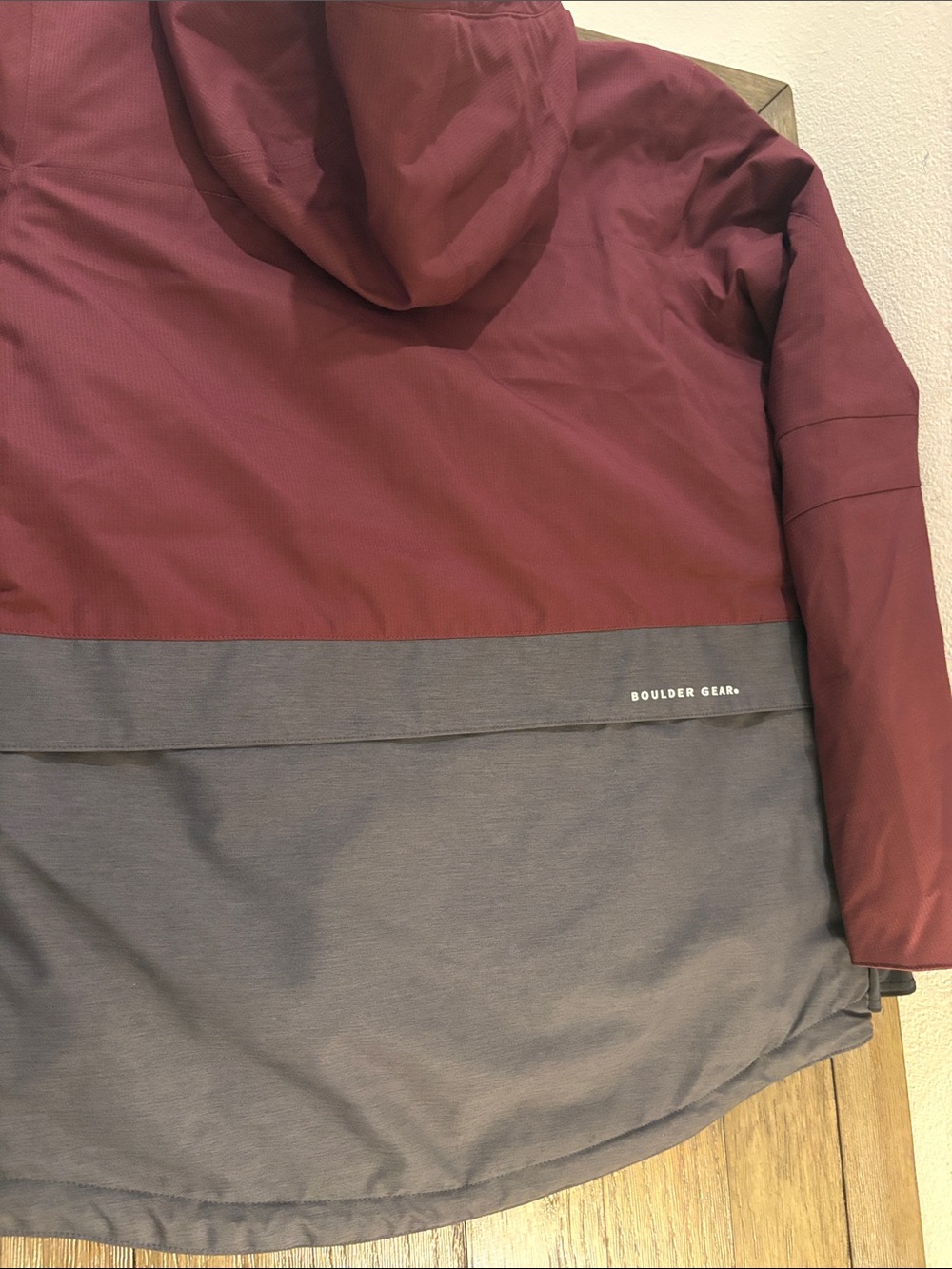 NWT [Boulder Gear] Goofy Insulated Wild Berry/Gray Colorblock Jacket Women’s M - Picture 12 of 15